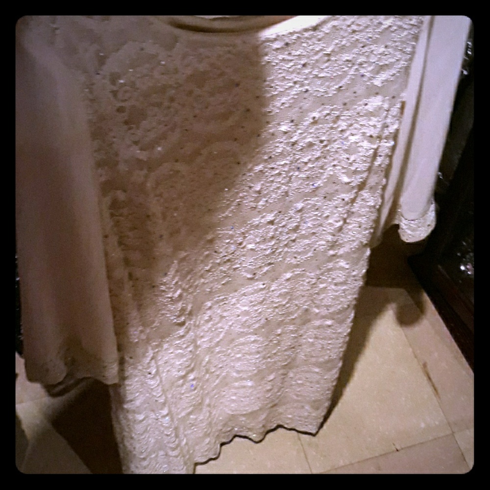 Beautiful cream dress